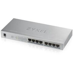 Switch zyxel gs1008-hp, 8 port, 10/100/1000 mbps  GS1008HP-EU0101F