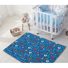 Covor heinner copii printat alfabet 90x130 cm,  Covoare | electropc.ro