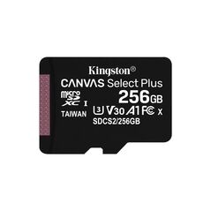 Card de memorie microsd kingston select plus, 256gb, class 10,  Carduri memorie | electropc.ro