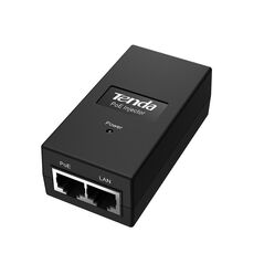 Tenda poe injector  poe15f, 10/100mbps; compatible with ieee802.3 ,ieee802.3u standard; transmission range up to 100m; power output can bematched automatically; 1* fe port; 1* data and power output portsupporting poe.,  Accesorii switch-uri | electropc.ro