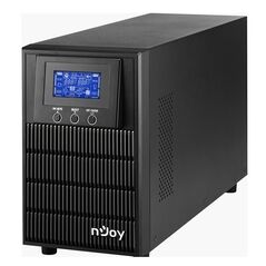 Ups njoy aten pro 1000, 1000va/800w, on-line (double convension ups), lcd display, 3 prize schuko cu protectie, tower, smart snmp & usb & rs- 232, efficiency up to 88%, software management,  UPS | electropc.ro
