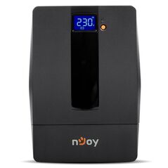 Ups njoy horus plus 1000, 1000va/600w, afisaj lcd cu ecran tactil, 4 prize schuko cu protectie, repornire automata, rj11 protectie pentru linia de telefon/modem, posibilitatea de monitorizare si control prin usb, lan si internet, port de comunicare usb, r,  UPS | electropc.ro