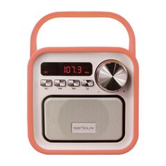 Boxa bluetooth serioux, portabila, joy, 5w, frecventa de raspuns:150- 15khz, raport semnal/zgomot: 80db, baterie 2000mah, autonomie 8-9 ore, telecomanda, hands free, aux, radio fm, microsd, digital display, portocaliu,  Sisteme audio | electropc.ro