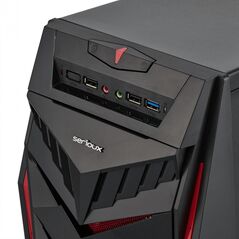 Carcasa pc serioux mustang, sursa 450w, middle tower, atx, black,  Carcase | electropc.ro