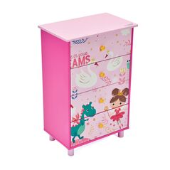 Comoda 4 sertare believe in your dreams,  Mobilier camera copii | electropc.ro