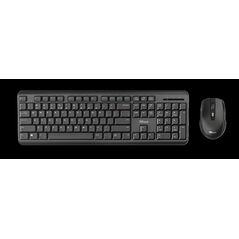 Kit tastatura si mouse trust ody, wireless, negru  TR-23942