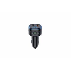 Modulator fm serioux abfm46, bluetooth 5.0 , raza actiune de până la 5 m, voltaj intrare: 1x dc 12v/24v, 2 porturi usb: 1 x usb qc3.0 1 x usb audio (pana la 32 gb), format muzica: mp3/wma/wav, frecvența fm: 87.5mhz - 108.0mhz , microfon incorporat, functi,  Periferice Diverse | electropc.ro