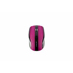 Mouse serioux, rainbow 400, fara fir, usb, senzor optic, distanta de operare; 10m, precizie: 1000/1600dpi ajustabila, 4 butoane, 2x baterie aaa, sisteme de operare: windows / mac os / linux, mov,  Mouse | electropc.ro