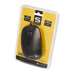 Mouse serioux cu fir, optic, noblesse 9800m, 1000dpi, negru, ambidextru, blister, cablu 1.6m, usb,  Mouse | electropc.ro