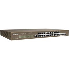 Switch tenda teg5328p-24-410w, 24 port, 10/100/1000 mbps,  Switch-uri | electropc.ro