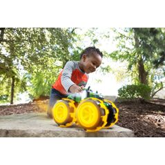 Tractorul cu roți mari, cu lumini,  Masinute | electropc.ro