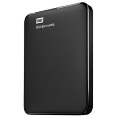 Hdd extern wd elements portable, 1tb, negru, usb 3.0,  Hard Disk-uri externe | electropc.ro