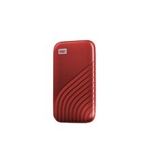 Hdd wd extern my passport, 500gb, rosu, usb 3.2,  Hard Disk-uri externe | electropc.ro