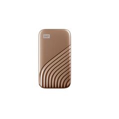 Ssd extern wd my passport, 1tb, gold, usb 3.2,  Hard Disk-uri externe | electropc.ro