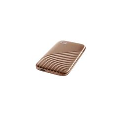 Ssd extern wd my passport, 1tb, gold, usb 3.2,  Hard Disk-uri externe | electropc.ro