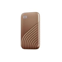 Ssd extern wd my passport, 2tb, 2.5", gold, usb 3.2,  Hard Disk-uri externe | electropc.ro