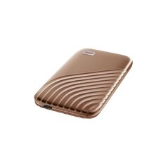 Ssd extern wd my passport, 2tb, 2.5", gold, usb 3.2,  Hard Disk-uri externe | electropc.ro