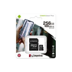 Card de memorie microsd kingston select plus, 256gb, adaptor sd, class 10  SDCS2/256GB