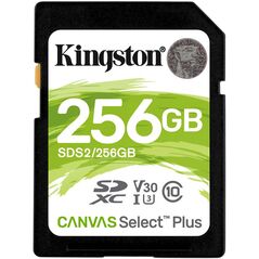 Card de memorie sd kingston canvas select plus, 256gb, class 10,  Carduri memorie | electropc.ro