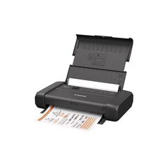Imprimanta inkjet color portabila canon tr150 battery, culoare: negru, dimensiune a4, viteza 9ipm alb-negru, 5,5ipm color, rezolutie 4800 x 1200 dpi, alimentare hartie 50 coli, interfata usb2.0, wireless, pictbridge, google cloud print, air print, usb cha,  Imprimante Inkjet | electropc.ro