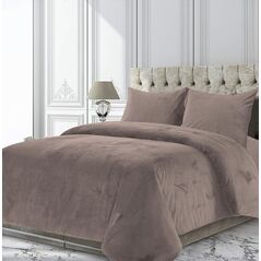 Set de pat catifea king size candy,  Lenjerii de pat | electropc.ro