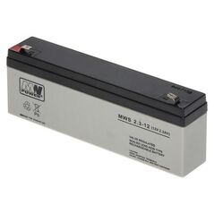 Acumulator agm 2.3ah 12v seria  mw power,mws2.3-12, terminal de conexiune f1, dimensiuni 179×35×66 mm, greutate 1,55 kg,  Accesorii | electropc.ro