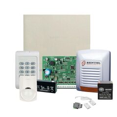 Kit sistem de alarma alcatuit din: 1 x centrala pc 1404, 1 x tranformator 30va awt830e, 2 x detector rxc-st, 1 x sirena de exterior bs-os359, 2 x acumulator 12v/5ah.,  Centrale si tastaturi | electropc.ro