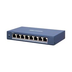 Switch 8 porturi gigabit hikvision ds-3e1508-ei, l2, smart managed, 8 × gigabit rj45 porturi, switching capacity 16 gbps, network topology management, alarm push, network health monitor, material metal, dimensiuni: 170 mm × 27.6 mm × 93.1 mm, greutate: 0.,  Switch-uri | electropc.ro