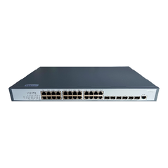 Switch hikvision ds-3e3730;301802315 ; ports:24 × 1 gbps rj45 port,6 × 10 gbps fiber optical port;forwarding mode :store-and-forward switching; mac address table:32 k ; switching capacity:598 gbps ; packet forwarding rate:222 mpps; routing feature support,  Switch-uri | electropc.ro