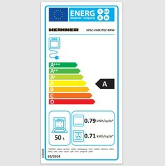 Aragaz mixt heinner hfsc-v60litgc-brw, 50x60cm, 4 arzatoare, suport email, capac sticla, aprindere electrica plita, dispozitiv de siguranta plita, cuptor electric, 6 functii, timer, grill, ventilatie, decongelare, lumina cuptor, usa cuptor cu geam dublu d,  Aragazuri mixte | electropc.ro