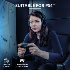 Casti cu microfon trust gxt 404b rana gaming ps4, negru,  Casti audio | electropc.ro