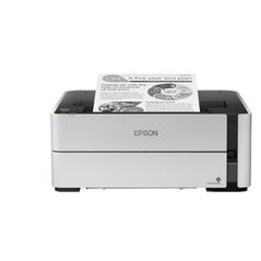 Imprimanta inkjet mono ciss epson m1180, dimensiune a4, viteza max 39 ppm, duplex, rezolutie printer 1200x2400dpi, alimentare hartie 250 coli, interfata: usb, ethernet, wifi, wi-fi direct, consumabile: c13t03p14a ( 120ml) , doua recipiente de cerneala inc,  Imprimante Inkjet | electropc.ro
