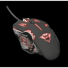 Mouse trust gxt 108 rava, illuminated gaming, negru,  Mouse | electropc.ro
