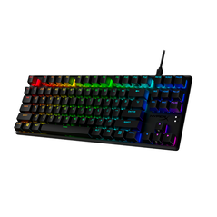 Tastatura hp hyperx alloy origins core pbt, tastatura mecanica, cablu usb type-c detasabil, iluminare rgb, anti-ghosting,neagra,  Tastaturi | electropc.ro