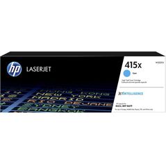 Toner hp 415x w2031x, cyan, 6k, hp color laserjet pro m454dn, hp color laserjet pro m454dw, hp color laserjet pro mfp m479dw, hp color laserjet pro mfp m479fdn, hp color laserjet pro mfp m479fdw, hp color laserjet pro mfp m479fnw.,  Tonere | electropc.ro