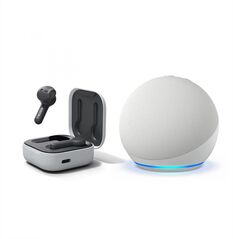 Boxa inteligenta amazon echo dot 5 (2022), control voce alexa, bluetooth, wi-fi, glacier white,  Sisteme audio | electropc.ro