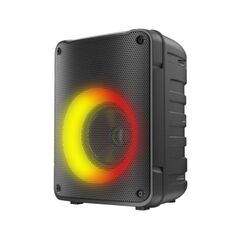 Boxa portabila akai abts v10, bluetooth 5.0, putere 10w, baterie li-ion 3000 mah, slot usb/microsd, cu ecran led, cu led-uri rgb, neagra,  Sisteme audio | electropc.ro