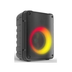 Boxa portabila akai abts v10, bluetooth 5.0, putere 10w, baterie li-ion 3000 mah, slot usb/microsd, cu ecran led, cu led-uri rgb, neagra,  Sisteme audio | electropc.ro