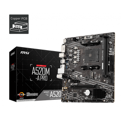 Placa de baza msi a520m-a pro, socket am4,  Placi de baza | electropc.ro