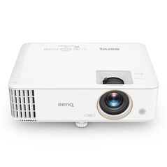Proiector benq th585p, dlp, fhd 1920*1080, 3500 lumeni, 10.000:1, 16:9, lampa 4000 ore/ 15.000 ore, zoom 1.1x, 2* hdmi, mhl, usb tip a, rs232, boxa 10w, telecomanda cu baterii incluse, potrivit pentru jocuri de consola, culoare alb,  Videoproiectoare | electropc.ro