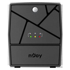 Ups njoy keen 1000, 1000 va/600w, line-interactive, 4 prize schuko cu protectie, repornire automata, reglaj automat al tensiunii,  UPS | electropc.ro
