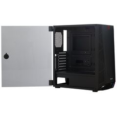 Carcasa spacer hunter, atx, midtower, gaming, fara sursa, usa sticla securizata (balama), usb 2.0 x 2, usb 3.0 x 1, jack 3.5mm x 2, mesh , „spgc-hunter”,  Carcase | electropc.ro