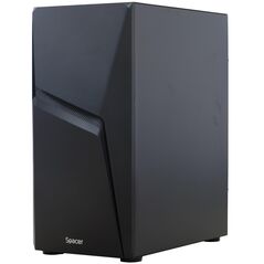 Carcasa spacer thunder, atx, midtower, gaming, fara sursa, usa sticla securizata (balama), usb 2.0 x 2, usb 3.0 x 1, jack 3.5mm x 2, mesh , „spgc-thunder”,  Carcase | electropc.ro