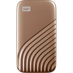 Hdd wd extern my passport, 500gb, gold, usb 3.2,  Hard Disk-uri externe | electropc.ro
