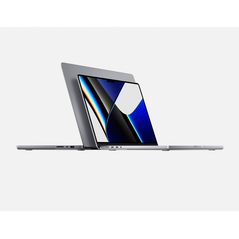 Laptop apple 14.2'' macbook pro 14, xdr (3024 x 1964), procesor m1 pro (cpu 10-core, gpu 16-core, neural engine 16-core), 16gb, 1tb ssd, int kb, 96w, silver,  Laptopuri | electropc.ro