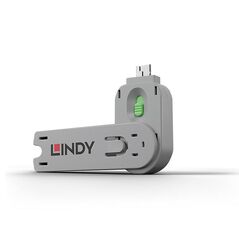 Lindy usb a port blocker (fara cheie) green  description  usb type a dimensions (approx.) wxdxh - 18x75.16x12mm (0.71x2.96x0.47in) housing material - abs net weight - 0.008kg (0.02lb) colour code -  green packaging type - polybag packaging dimensions - 13,  Cabluri periferice | electropc.ro
