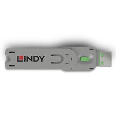 Lindy usb a port blocker (fara cheie) green  description  usb type a dimensions (approx.) wxdxh - 18x75.16x12mm (0.71x2.96x0.47in) housing material - abs net weight - 0.008kg (0.02lb) colour code -  green packaging type - polybag packaging dimensions - 13,  Cabluri periferice | electropc.ro
