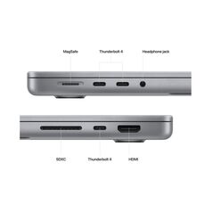 Macbook pro 14.2"/apple m2 max (cpu 12-core, gpu 30-core, neural engine 16-core)/64gb/2tb - space grey - int kb,  Laptopuri | electropc.ro