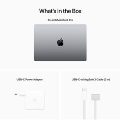 Macbook pro 14.2"/apple m2 max (cpu 12-core, gpu 38-core, neural engine 16-core)/64gb/2tb - space grey - int kb,  Laptopuri | electropc.ro