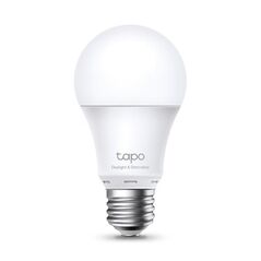 Tp-link tapo l520e smart bulb natural light, wi-fi, dimmable, e27, wi-fi protocol ieee 802.11b/g/n, wi-fi frequency 2.4 ghz wi-fi, 220–240 v, 50/60 hz, 73 ma, 806 lumens, 4000 k, 8 w.  TAPO L520E